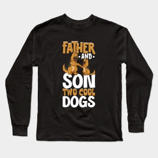 Cool dogs - father and son Long Sleeve T-Shirt